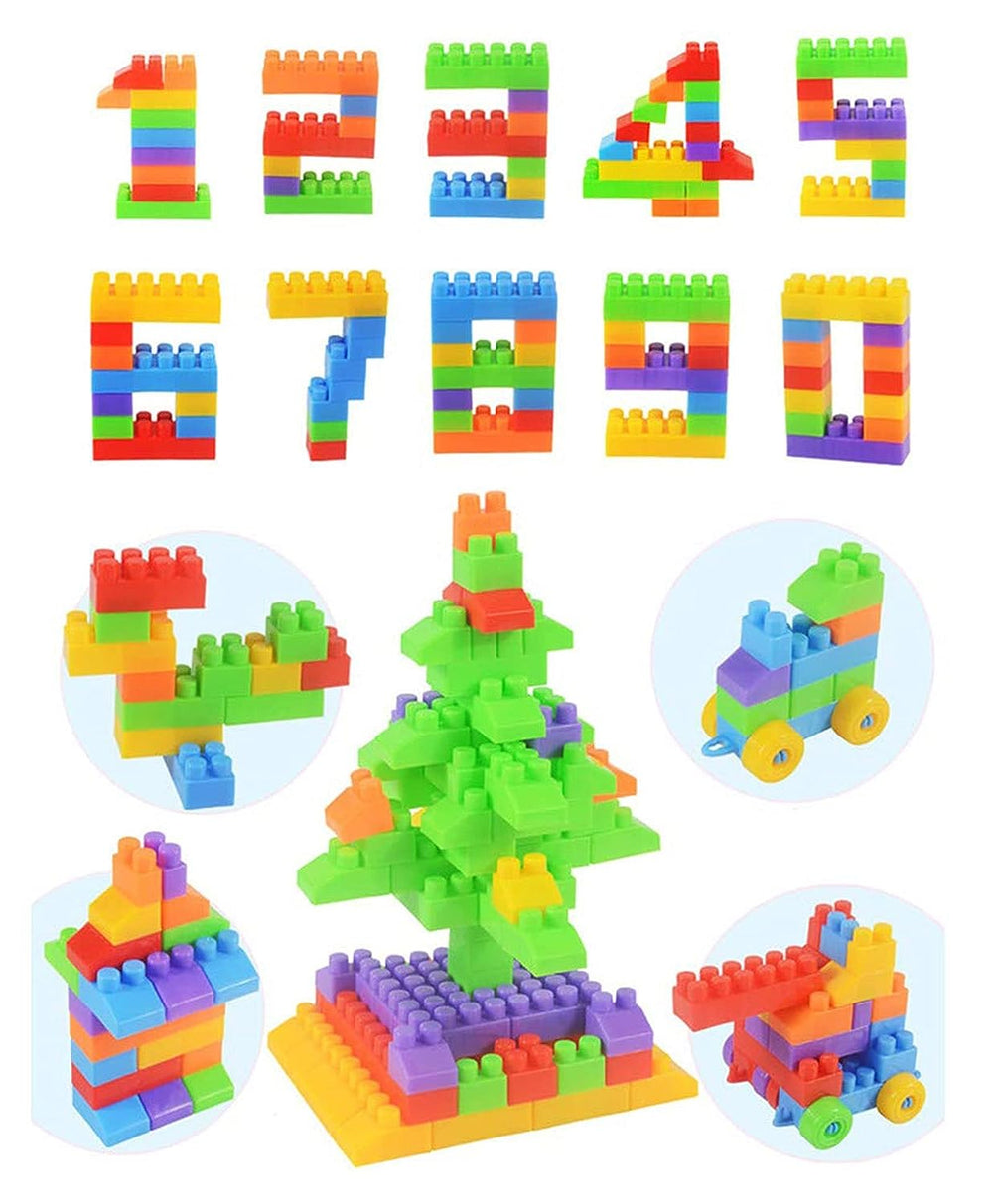 Kleurrijke Bouw- en Constructieset voor Kinderen – Linkaroo Creative Blocks Educatief Speelgoed 3+