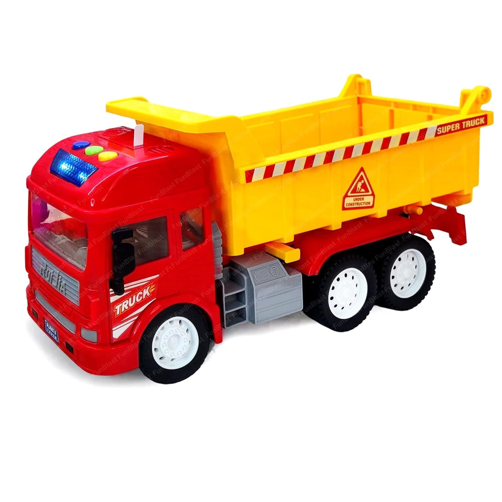 Fricite Kiepwagen voor Kinderen – Licht, Geluid en Sterke Bouwkwaliteit