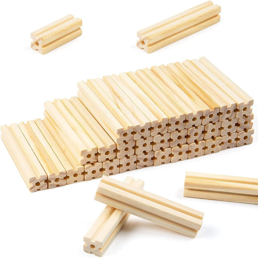 Houten Bouwset voor Kinderen – Duurzame Kastelenbouw met Blokken | WoodWise Creatief Speelgoed 3+ Jaar