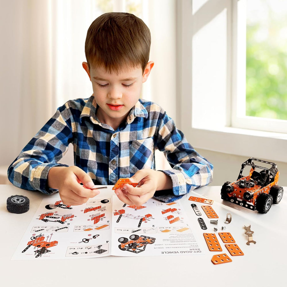 Axion Craft ForgeRider Construct Kit – Metalen Bouwset voor Technisch en Creatief Voertuig Bouwen