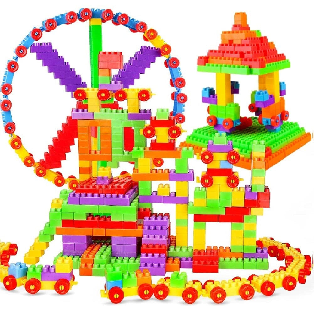 Kleurrijke Bouw- en Constructieset voor Kinderen – Linkaroo Creative Blocks Educatief Speelgoed 3+