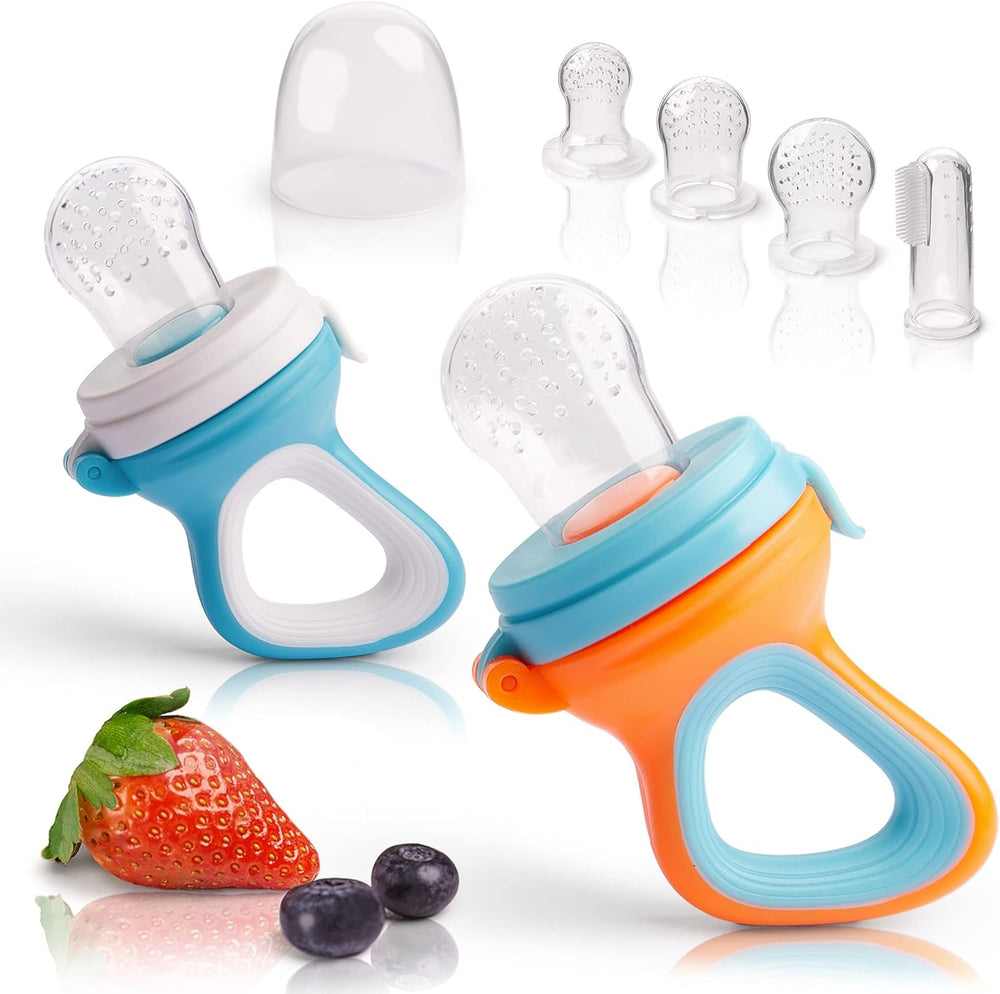 Veilige Voedingsspeen voor Baby's 1+1 gratis – FruityBite van LiloBébé | Ideaal bij Eerste Hapjes & Doorkomende Tandjes