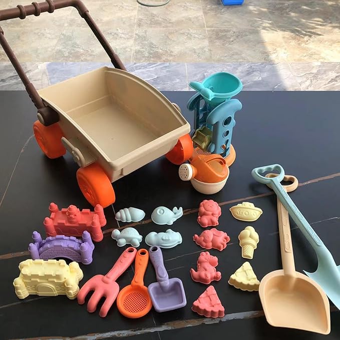 Strandkar Speelgoed Set voor Peuters – Bouw, Speel en Ontdek | SunJoy