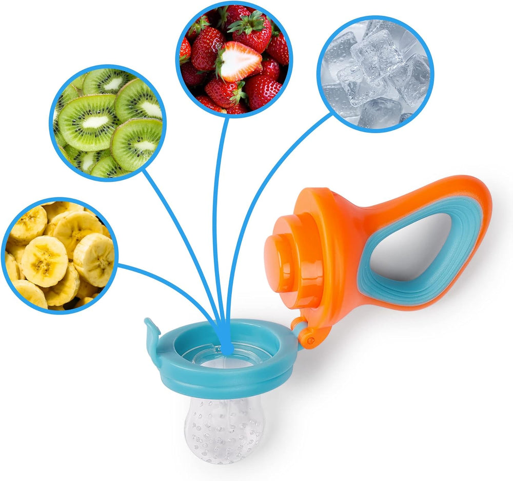 Veilige Voedingsspeen voor Baby's 1+1 gratis – FruityBite van LiloBébé | Ideaal bij Eerste Hapjes & Doorkomende Tandjes