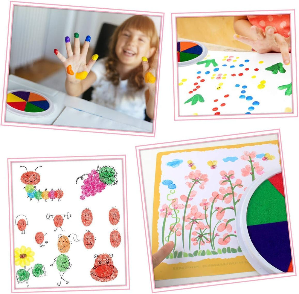 Wasbare Vingerverf voor Kinderen – ColorJoy ColorPlay Set