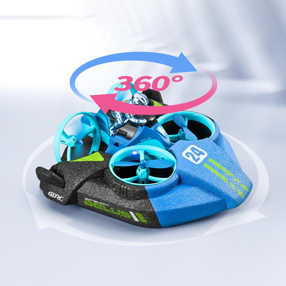 SkyRider – 360° Amfibie RC Drone Auto