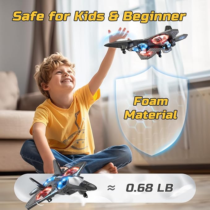 RC Jet voor Beginners en Experts – Snelle EPP Drone Jet met Lange Reikwijdte
