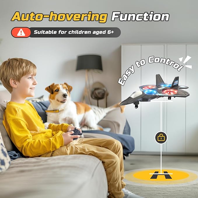 RC Jet voor Beginners en Experts – Snelle EPP Drone Jet met Lange Reikwijdte