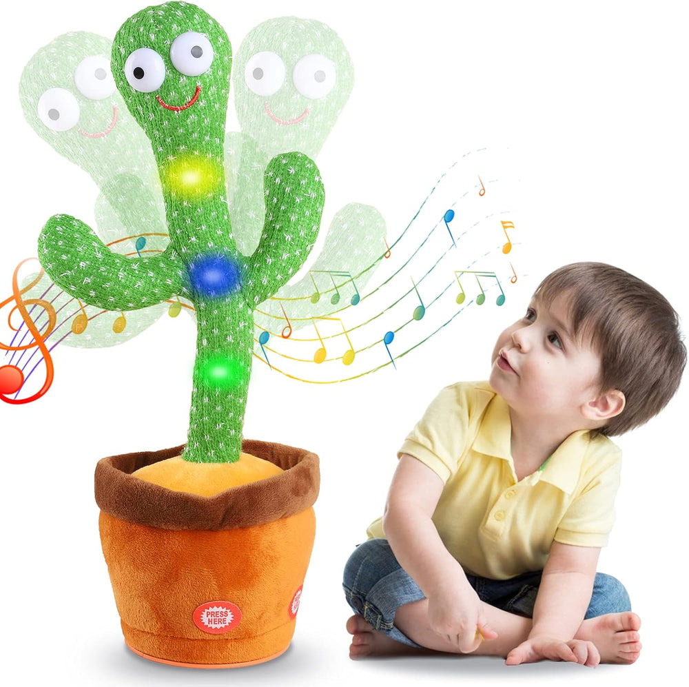 Interactieve Dansende Cactus – Spraakherhaling & Muziek Speelgoed voor Kinderen
