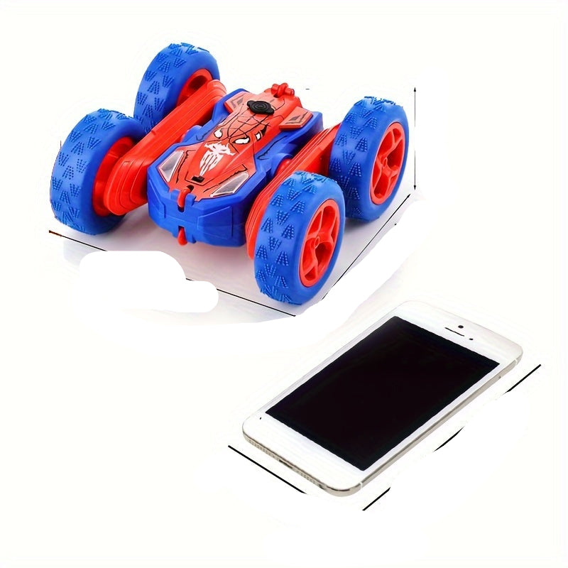 360° RC Stuntauto met LED – Flip, Spin en Oplaadbaar voor Eindeloos Speelplezier
