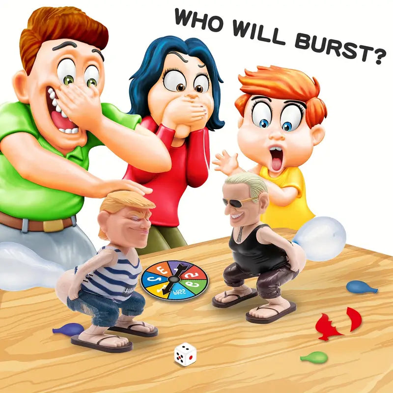 GiggleBurst Farty Guy Ballonspel – Hilarisch Partyspel