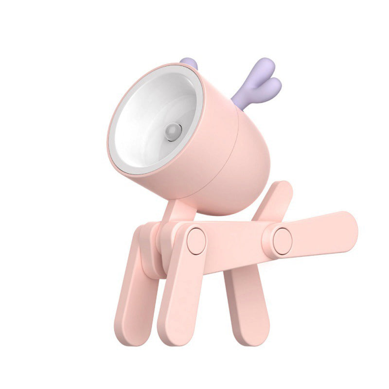 Nachtlampje Hond Kinderen – Flexibel LED Warm Licht USB Oplaadbaar