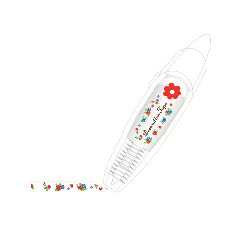 Decoratieve Pen met Cartoon Tape – Perfect voor Bullet Journals, Planners & Knutselen