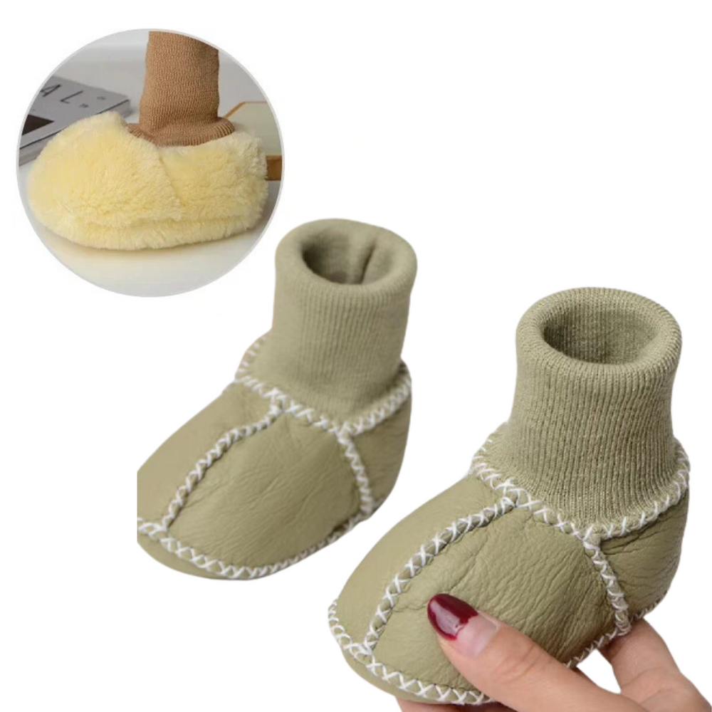 Baby Slofjes – Warme & Antislip Babyschoenen voor Eerste Stapjes | 0-14 Maanden