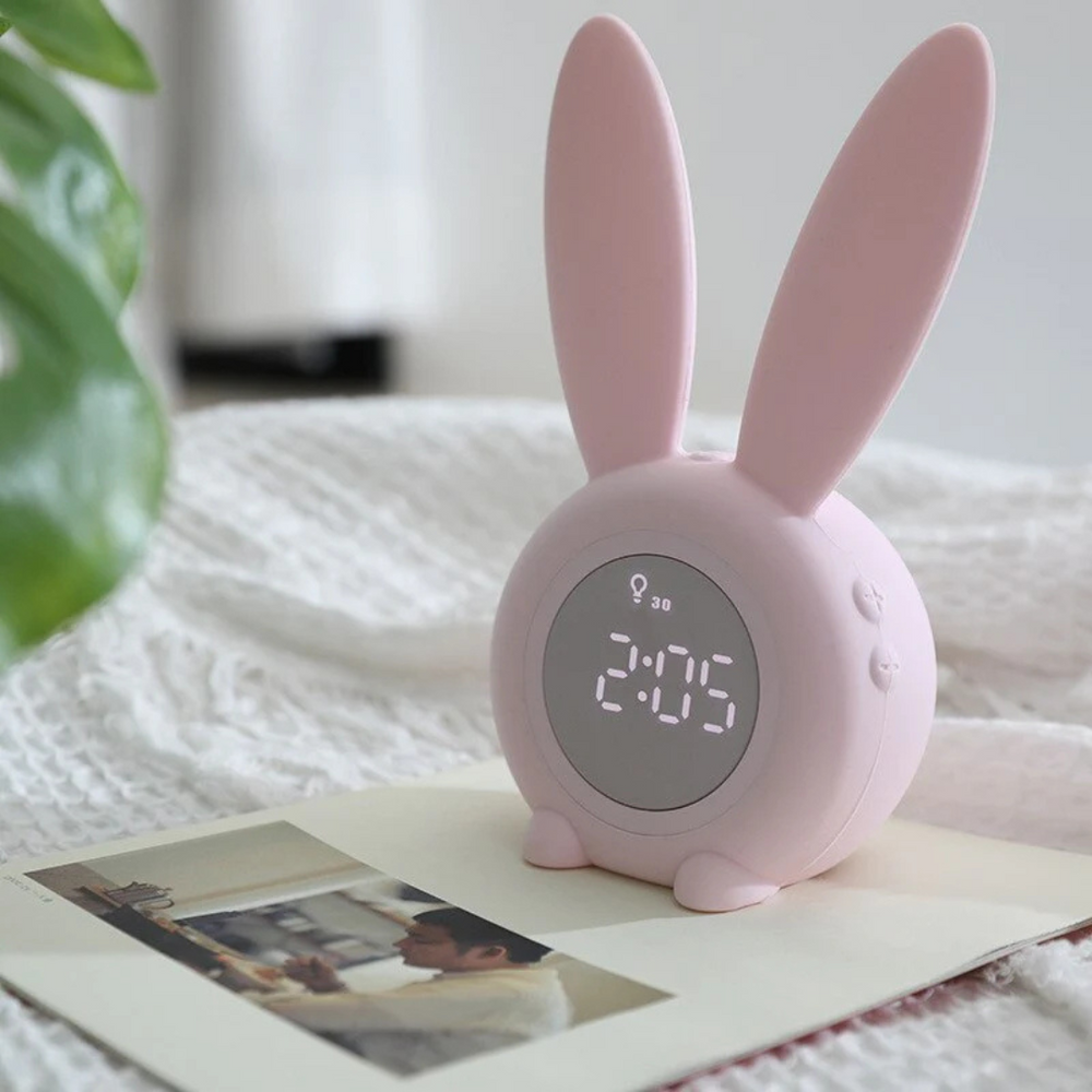 Slaaptrainer met Nachtlampje voor Kinderen – Makkelijk Instelbaar & Speels Design
