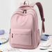 Laptoprugzak voor school en studie met voorvak en zijvakken – nylon, lichtgewicht | schooltas