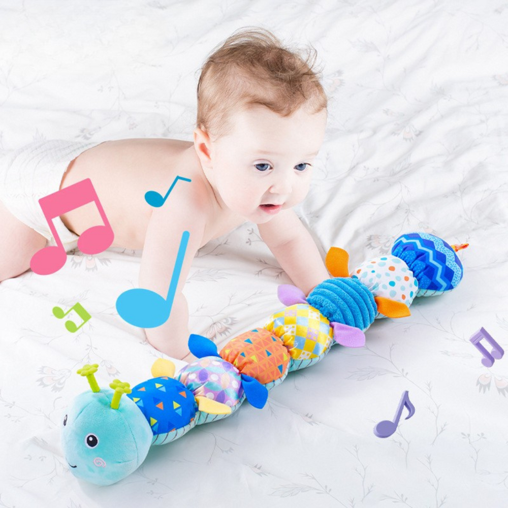 Babyspeelgoed 0+ – Muzikale Rups met Geluid & Sensorisch