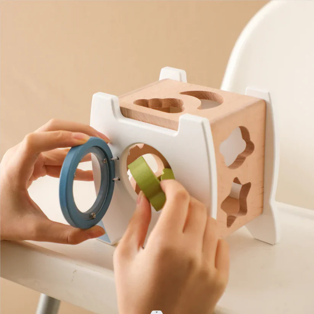 Educatief Houten Ruimte Blokkenspel | SpaceBuild Creatief & Montessori Speelgoed
