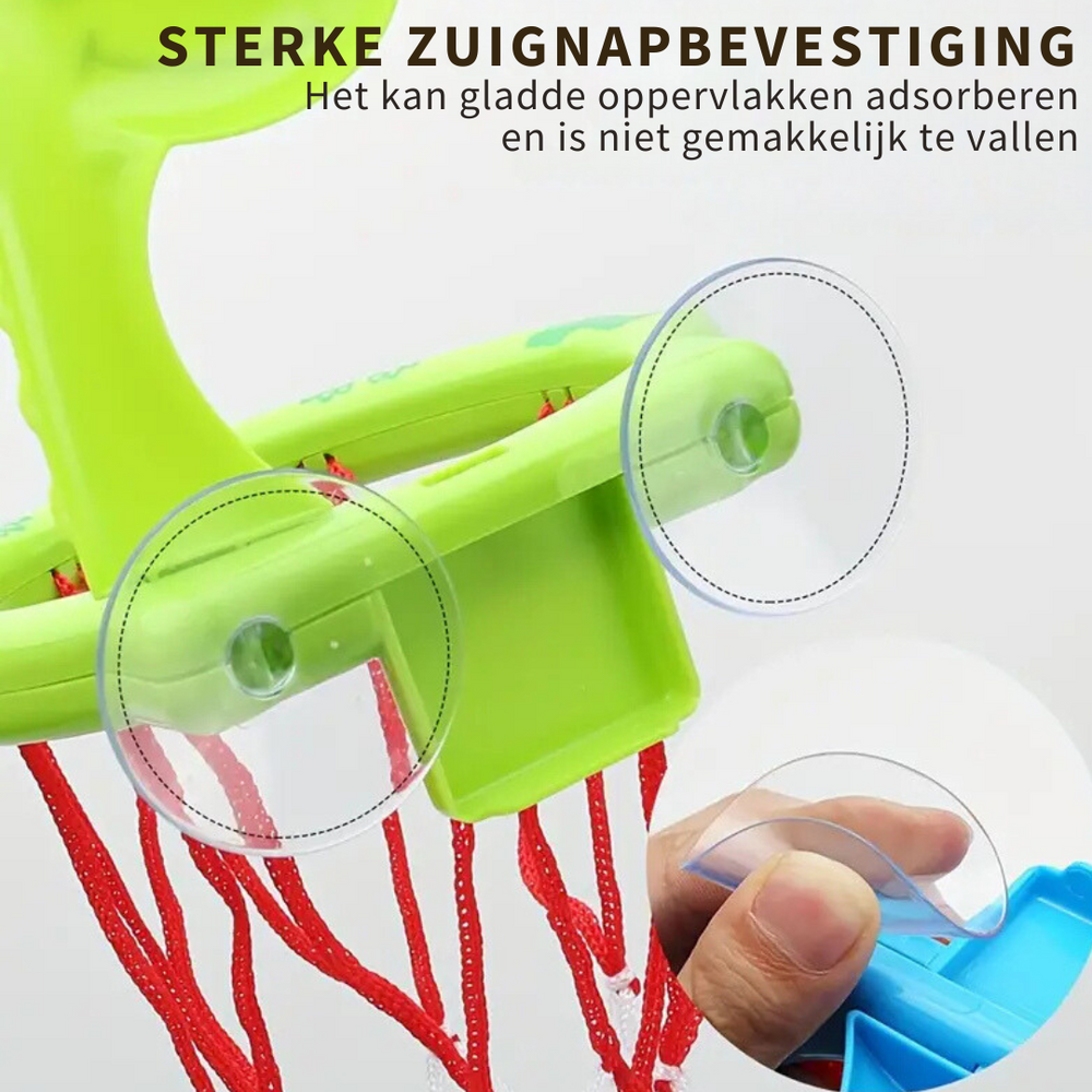 Badspeelgoed Basketbal Set – Dino Hoop met Ballen (3+)