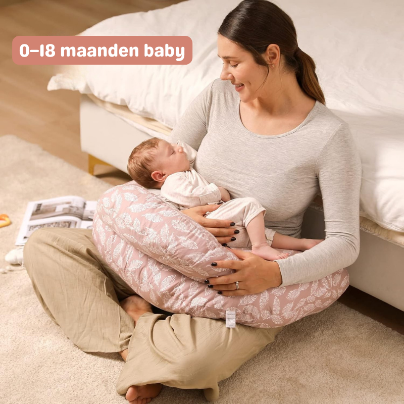 Voedingskussen Baby – Ergonomisch Borstvoeding Kussen 0+