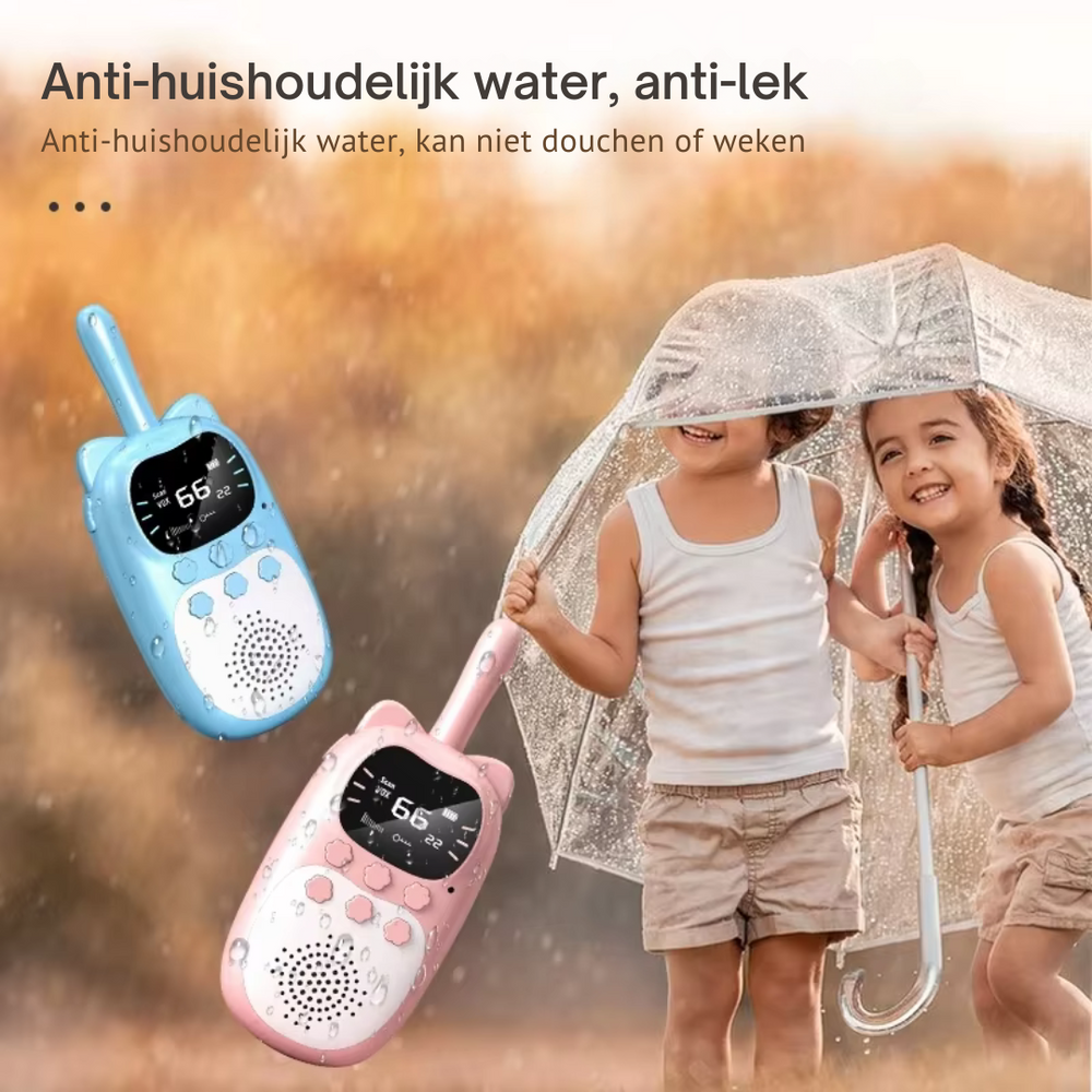 Rechargeable Walkie Talkies for Kids – 3km Range | Play & Explore Together