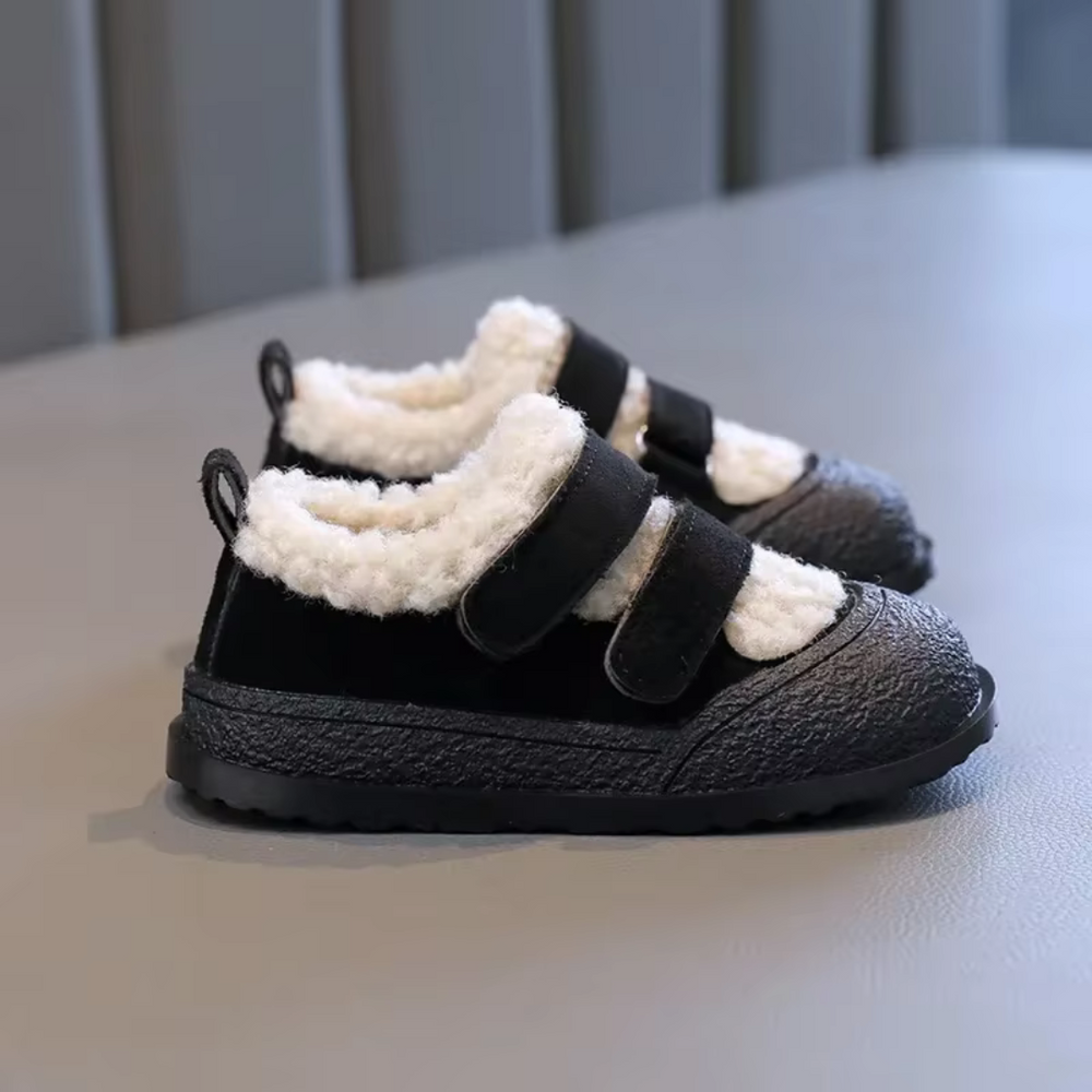 Kinder Sneakers Warm Gevoerd – Comfortabele Klittenbandschoenen voor Peuters & Kinderen – Unisex Winter Schoenen