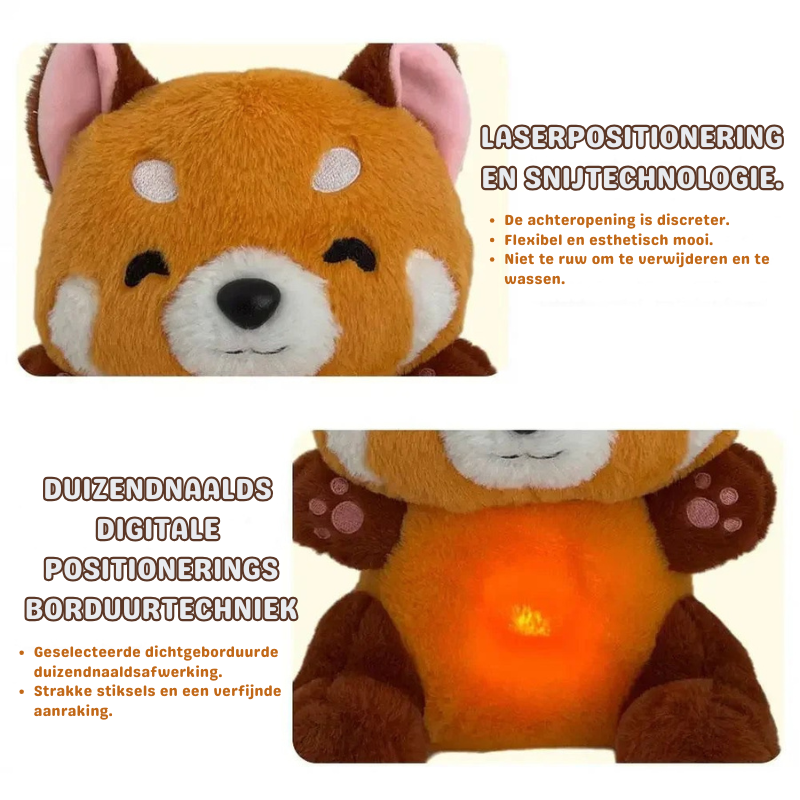 Kalmerende Baby Knuffel met Ademritme – Slaapknuffel met Muziek & Licht