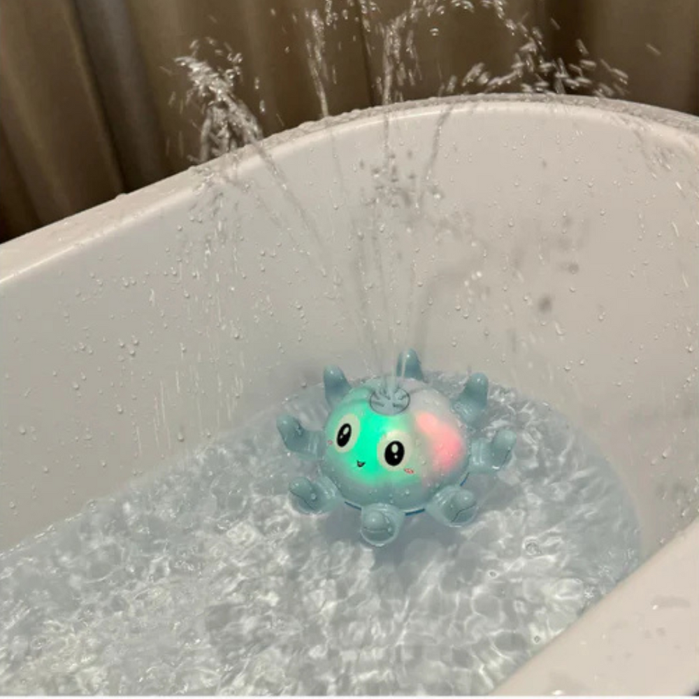 AquaGlow Badfontein met Licht – Magisch BadSpeelgoed voor Kinderen | Waterfontein & Discolichtjes