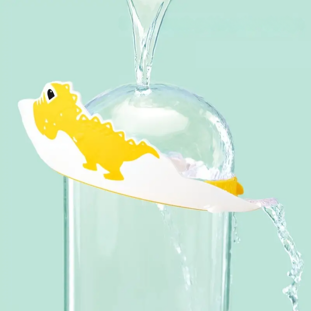DinoSplash Baby Badmuts – Bescherming tegen Shampoo en Water voor Baby's en Peuters