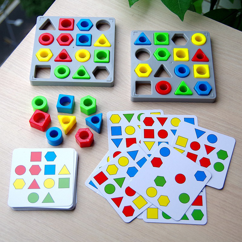 Educatieve Vormblokjes voor Peuters – Leer Vormen & Kleuren met Bouwspel