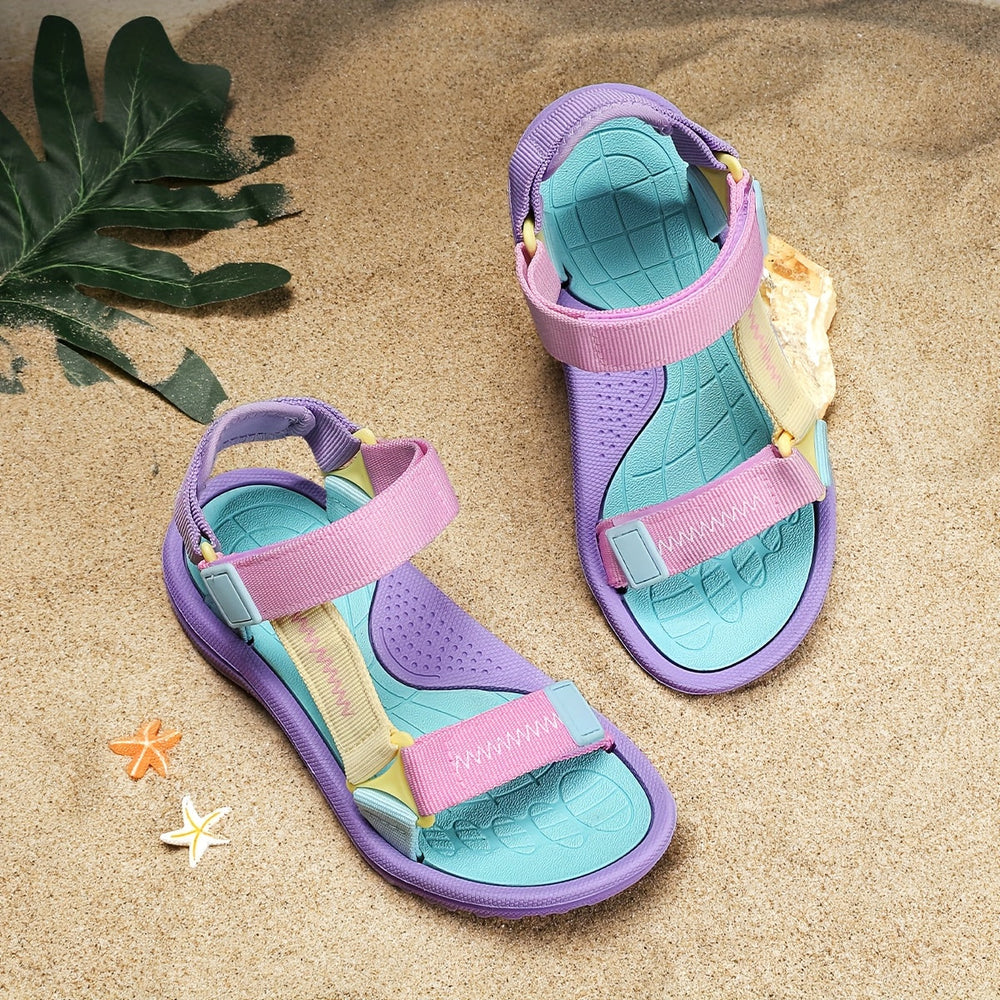 Kindersandalen Meisjes met Klittenband – Lichtgewicht Zomersandalen