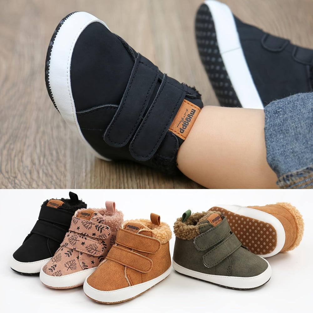 Warme Babyboots – FrostStep Winter Schoentjes met Klittenband voor Baby’s