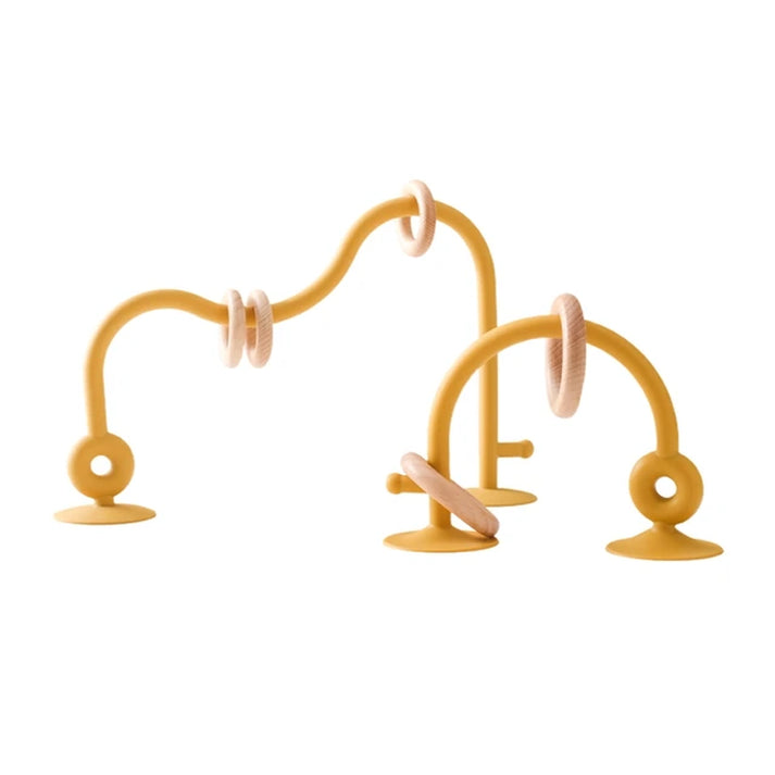 Stacky Fun Siliconen Ring Tafelspel – Educatief Speelgoed voor Baby’s en Peuters
