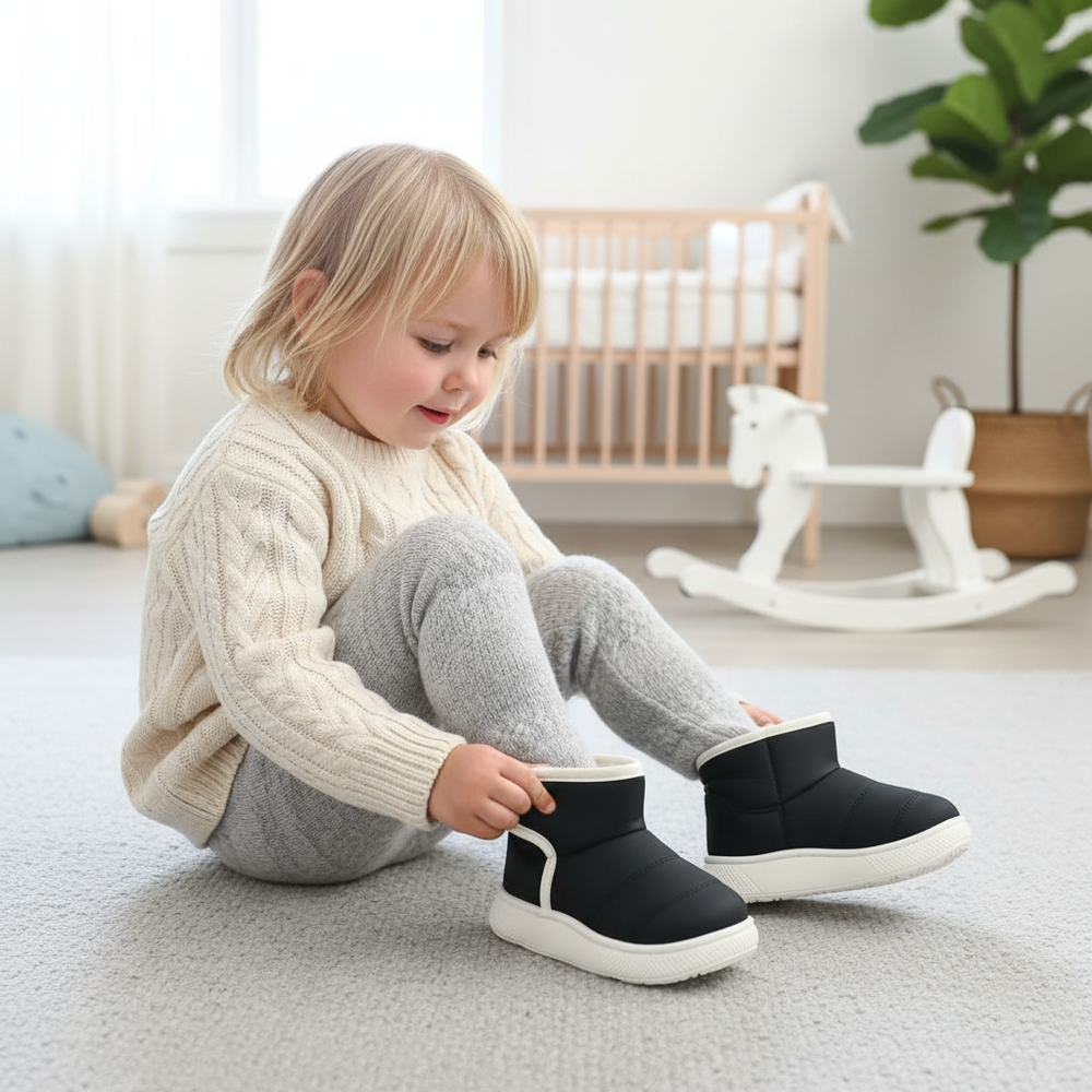 Comfy Boots Kinderlaarzen – Warm gevoerd, Anti-Slip & Makkelijk Aan- en Uit te Trekken voor 3-4 Jaar