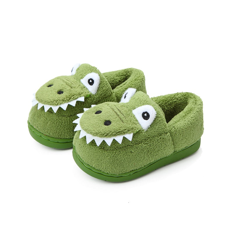 DinoKnuzz Peuterpantoffels – Zacht, Warm & Veilig voor Binnen