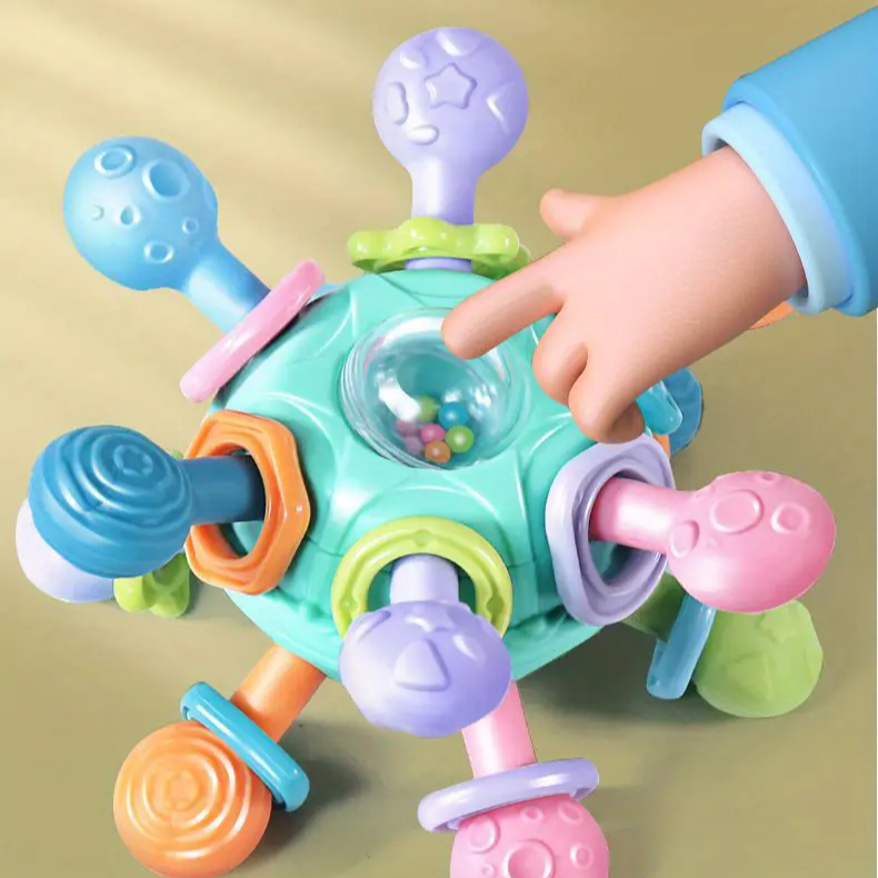 Bubble Busy Speelbal voor Baby’s – Zintuiglijk & Veilig BPA-vrij Speelgoed