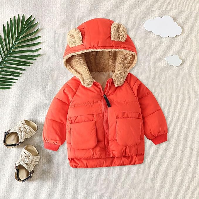 FrostCub Warme Winterjas met Teddyvoering voor Baby’s & Peuters