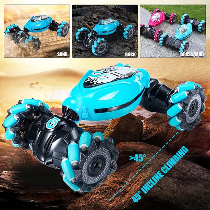 Gesture Control RC Auto – Stunt Auto met Handbediening voor Kinderen (Oplaadbaar)