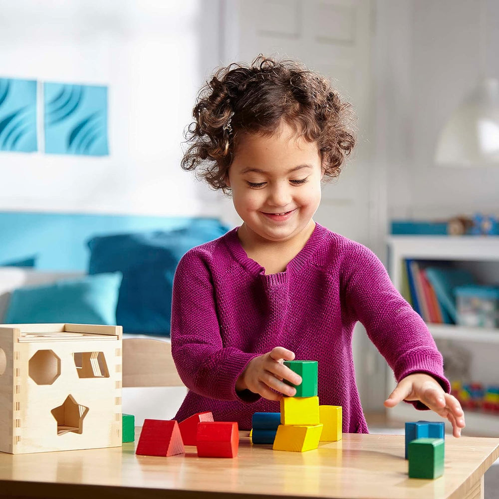 ShapeMaster™ Houten Vormenspel voor Peuters – Bevorder Kleur- en Vormherkenning | Educatief Speelgoed