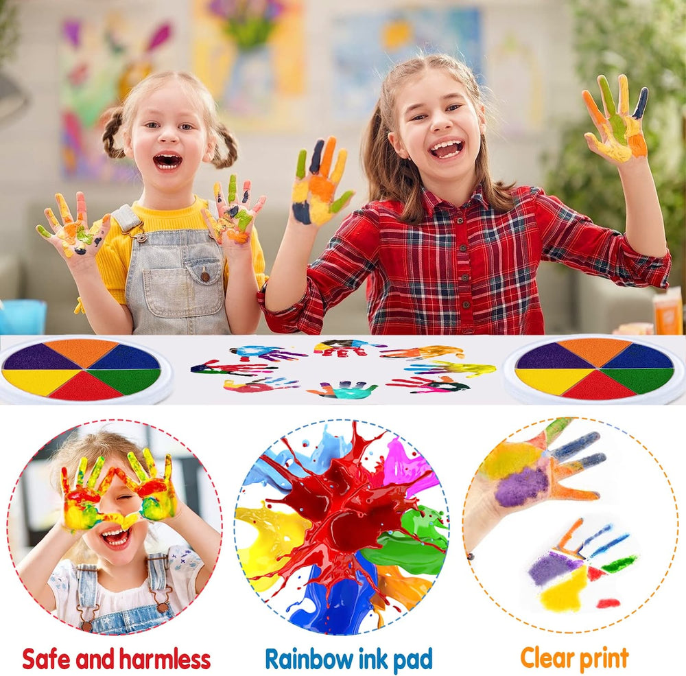 Wasbare Vingerverf voor Kinderen – ColorJoy ColorPlay Set