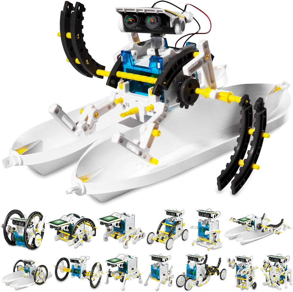 Solar Robot Bouwset Kind – STEM Zonne-Energie Speelgoed 6+