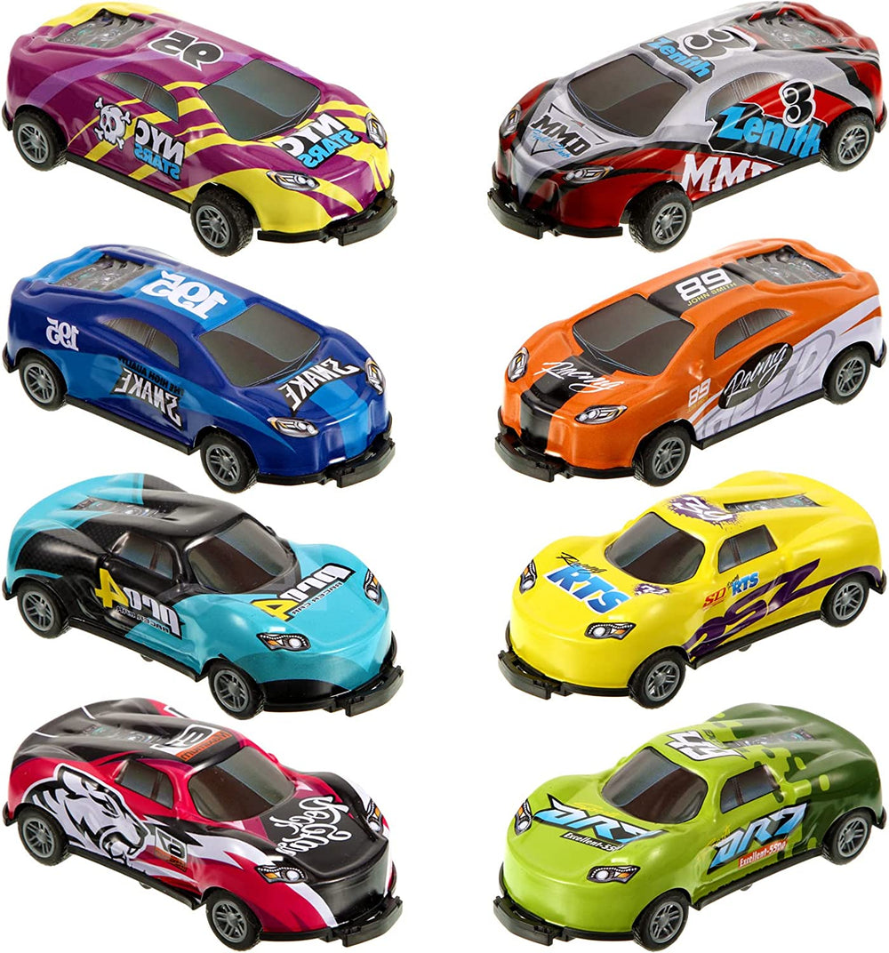 TurboStunt Racers – 8 Zelfrijdende Stuntauto’s voor Kinderen | Veilig & Duurzaam Speelgoed