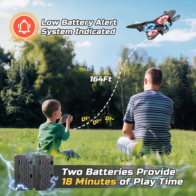 RC Jet voor Beginners en Experts – Snelle EPP Drone Jet met Lange Reikwijdte