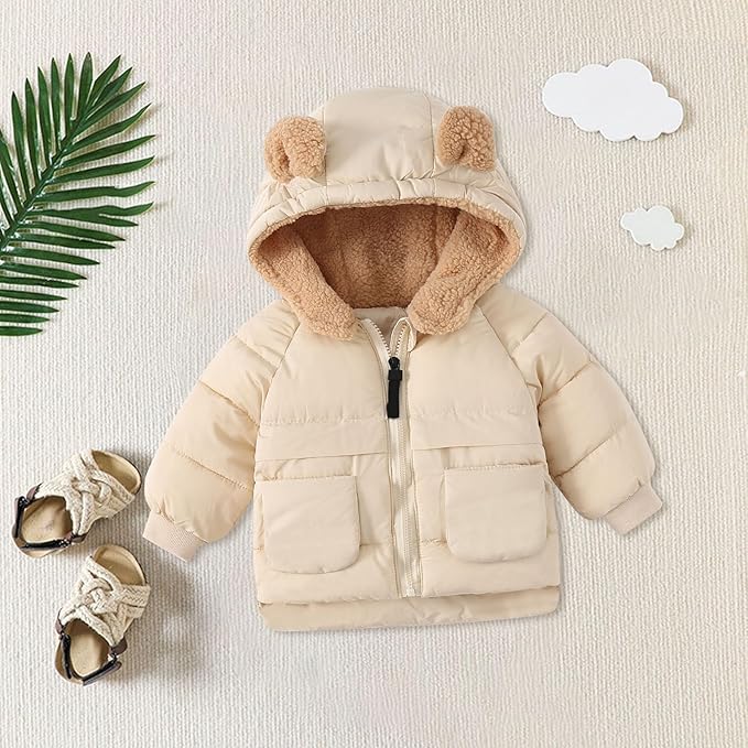 FrostCub Warme Winterjas met Teddyvoering voor Baby’s & Peuters