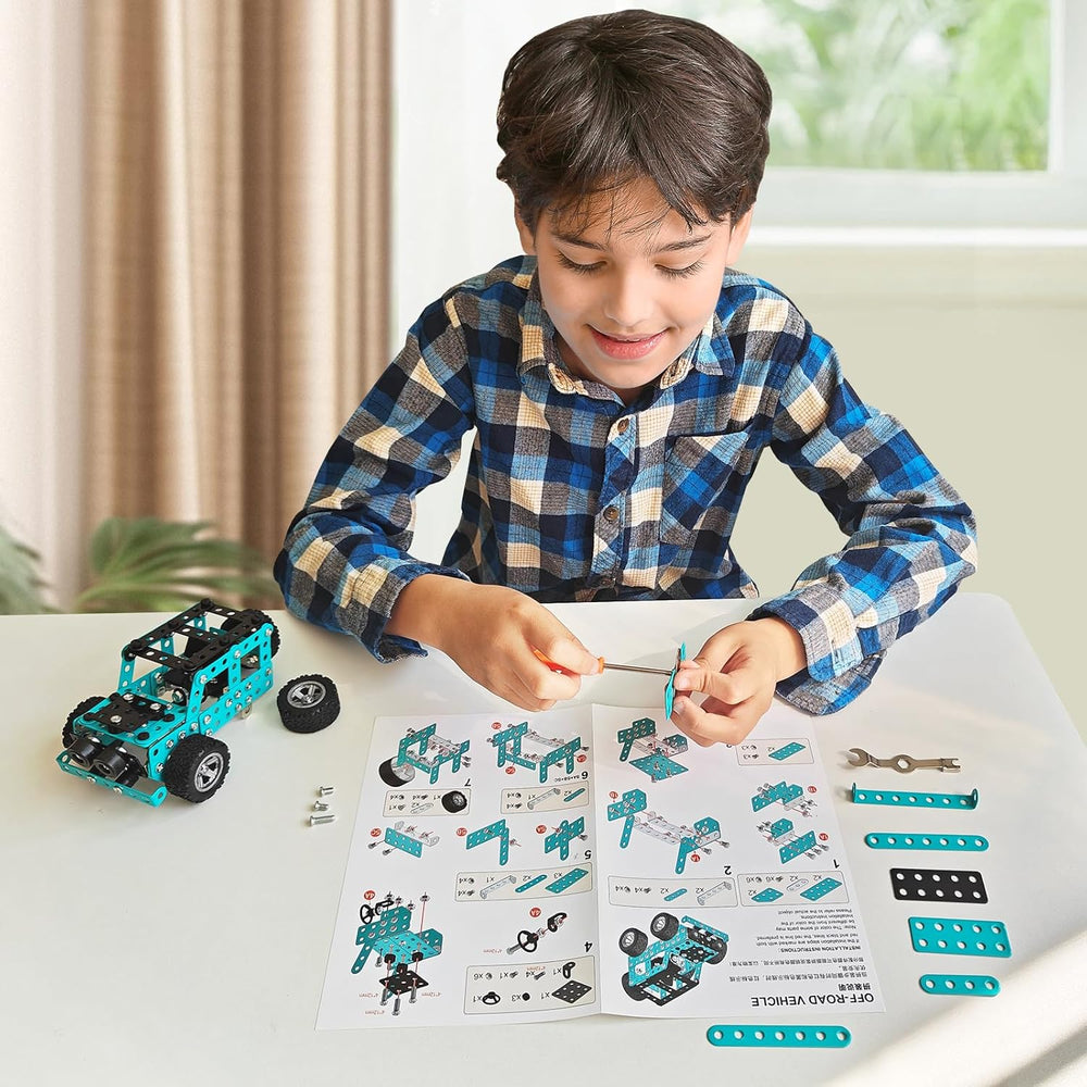 Axion Craft ForgeRider Construct Kit – Metalen Bouwset voor Technisch en Creatief Voertuig Bouwen