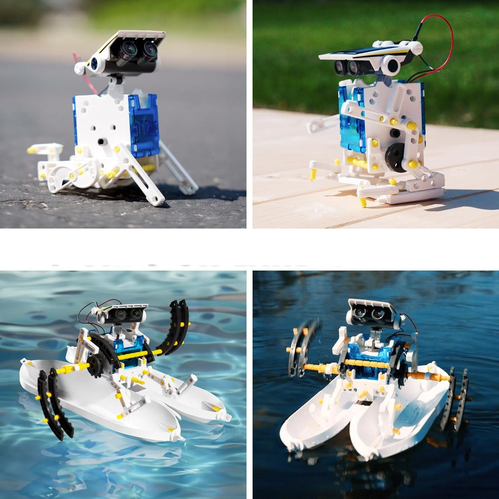 Solar Robot Bouwset Kind – STEM Zonne-Energie Speelgoed 6+