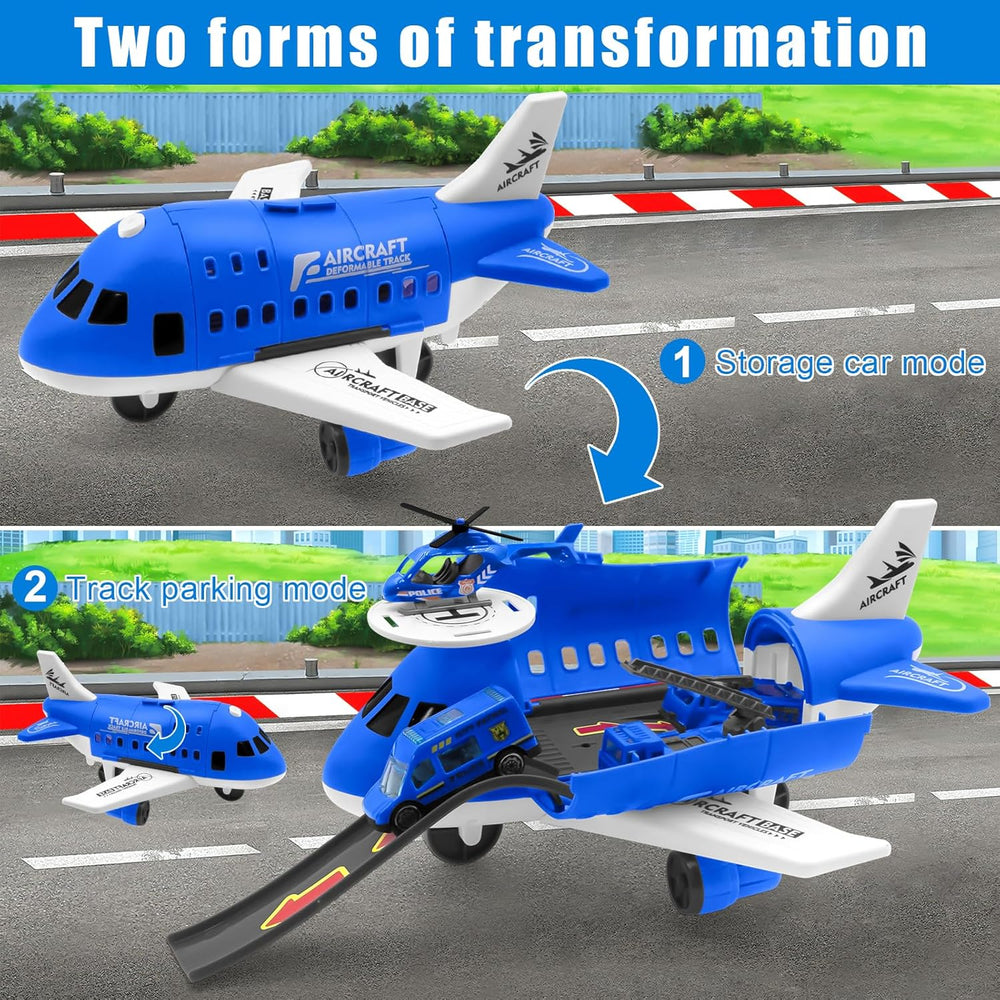 SkyPort Adventure Playset – Educatief Vliegveld Speelgoed voor Kinderen 3+ | Creatief Rollenspel & Motorische Vaardigheden