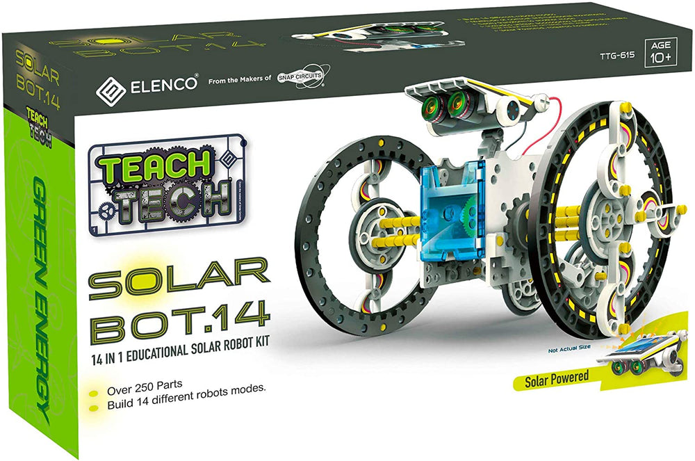 Solar Robot Bouwset Kind – STEM Zonne-Energie Speelgoed 6+