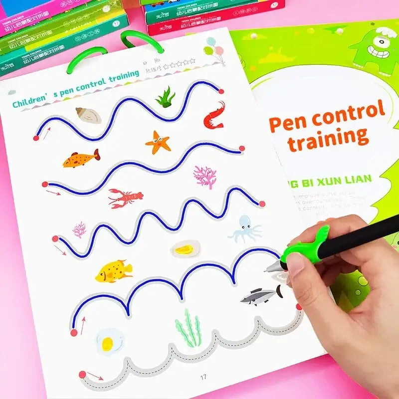 Leren Schrijven Oefenboek voor Kinderen – Letters & Cijfers