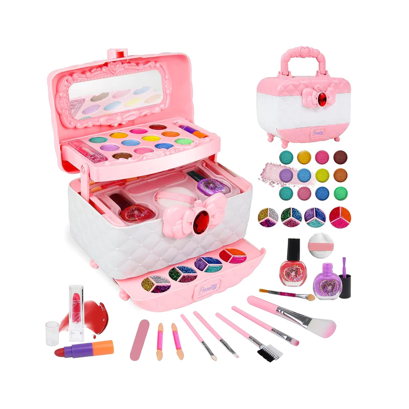 Kinder Make-up Set Afwasbaar – Veilige Beautyset voor Meisjes